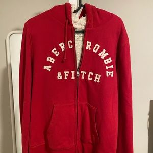 Full zip hoodie A&F - Medium